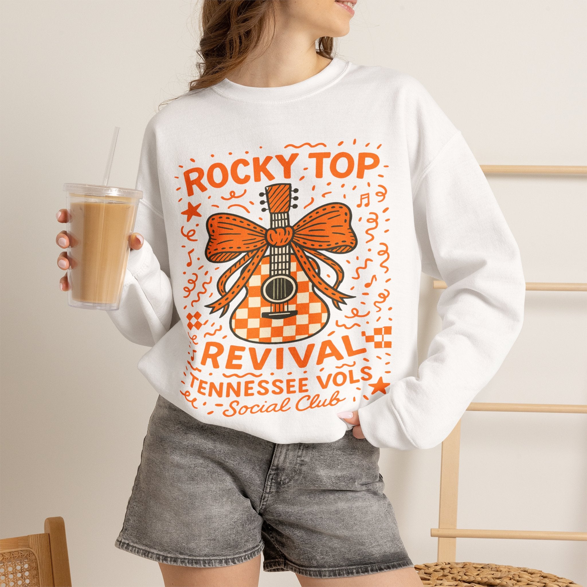 Rocky Top Revival Tennessee Vols Crewneck Sweatshirt