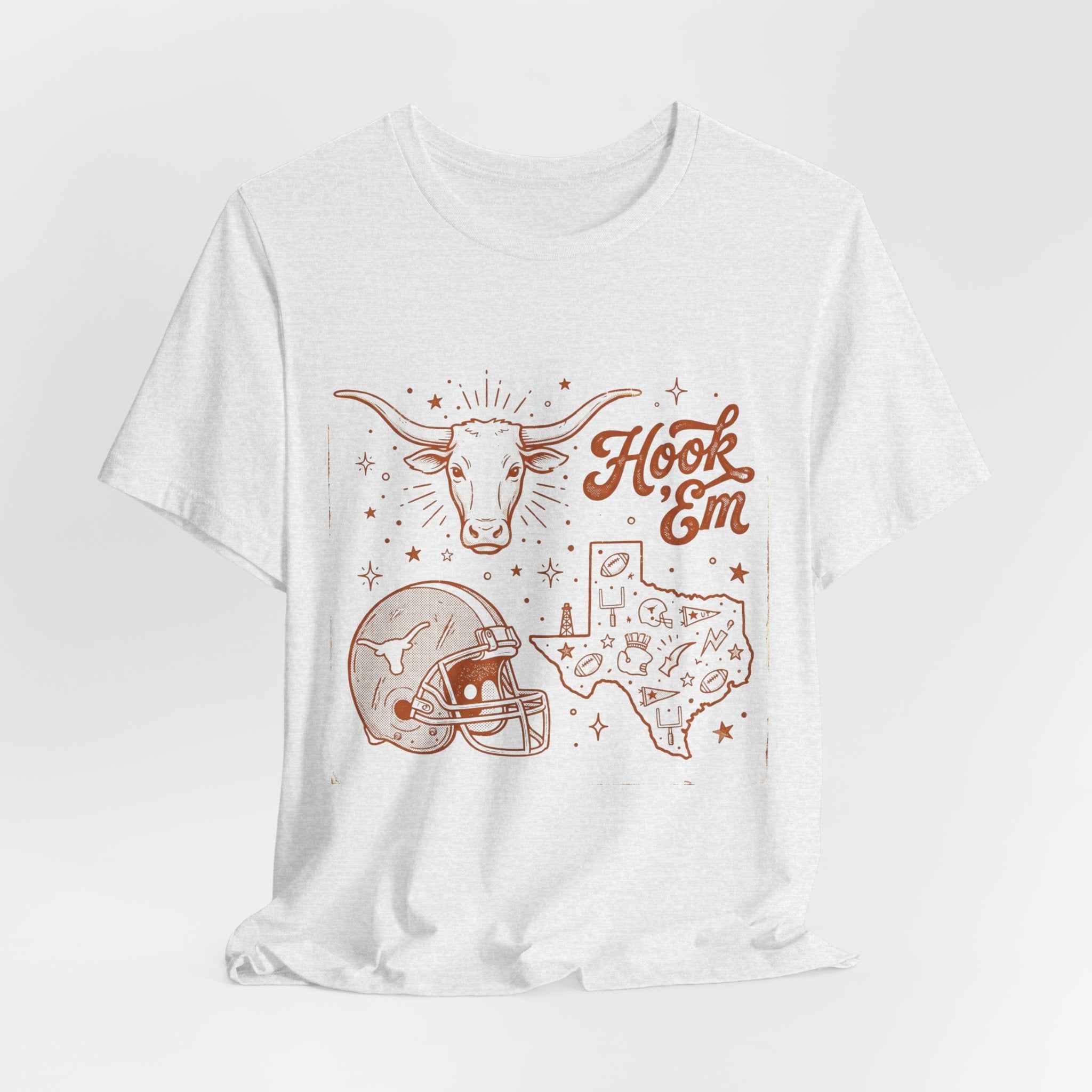 Vintage Texas Longhorns Shirt | Hook 'Em Retro Western College Game Day Tee