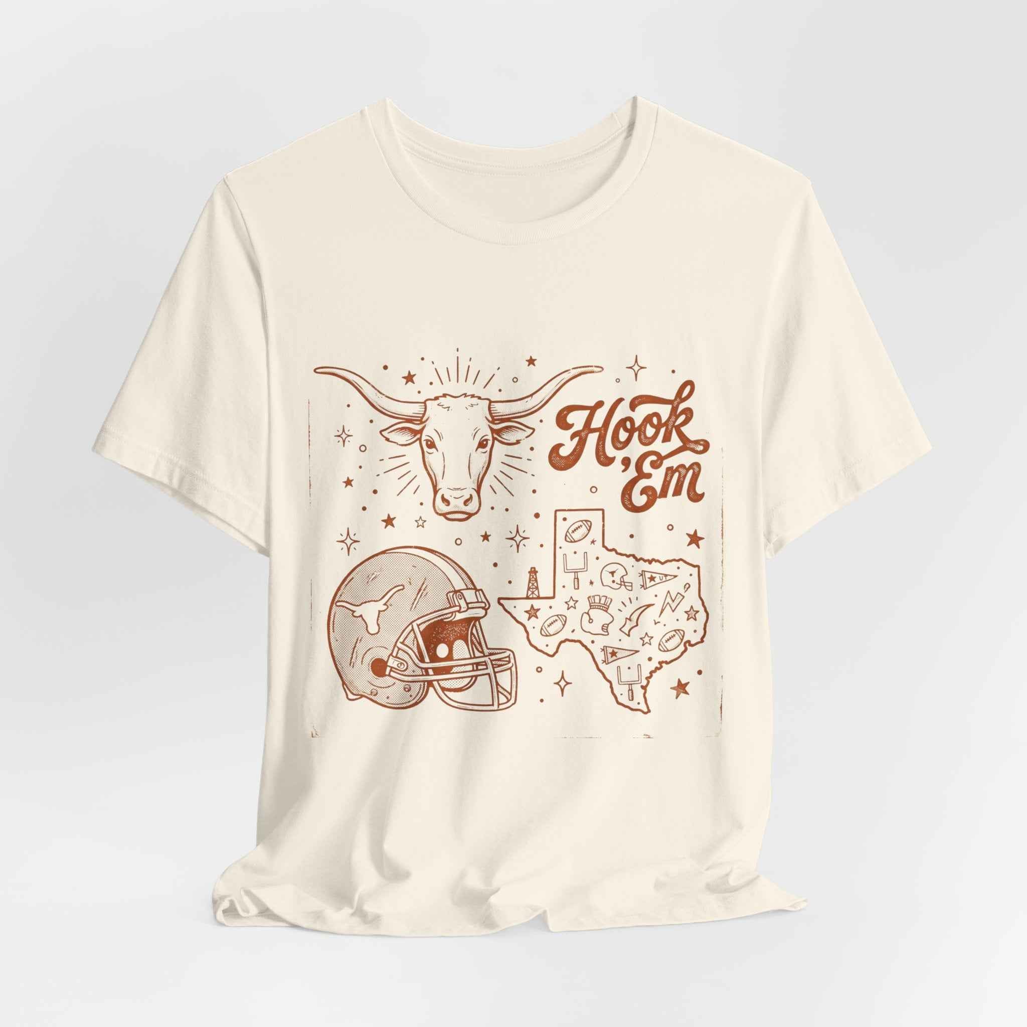 Vintage Texas Longhorns Shirt | Hook 'Em Retro Western College Game Day Tee