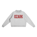 Ozark Arkansas Game Day Essential Fleece Mock-Neck Crew Sweatshirt - Print Ready Design Co.